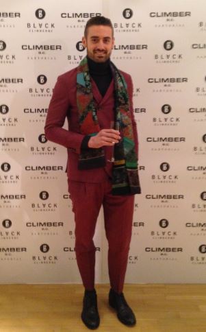 giuseppe improta modello per Climber B.C.