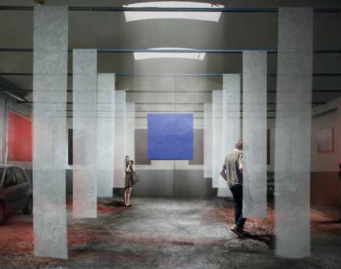 Lacarrozzeria diventa spazio artistco: via Spoleto a NoLo, Milano.