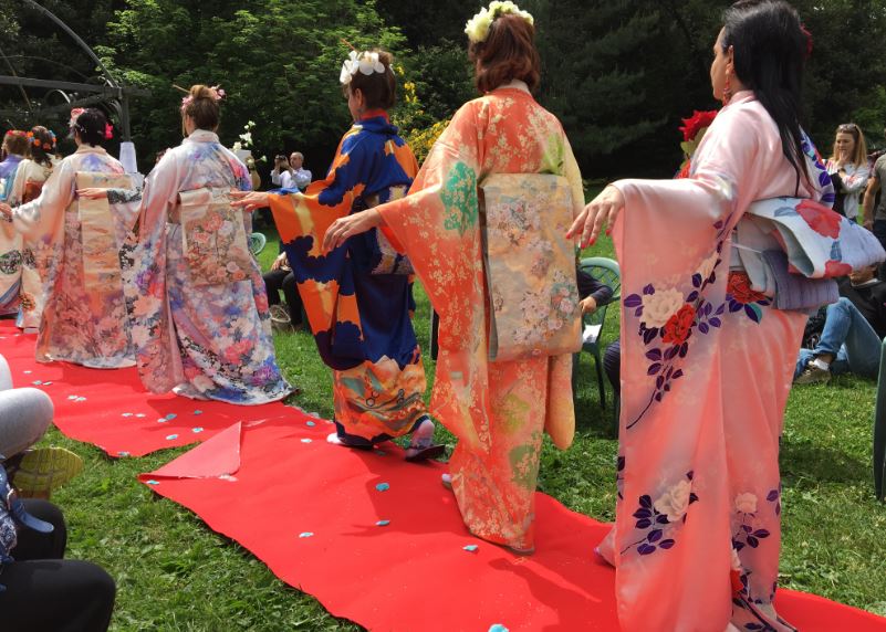 sfilata kimono genova