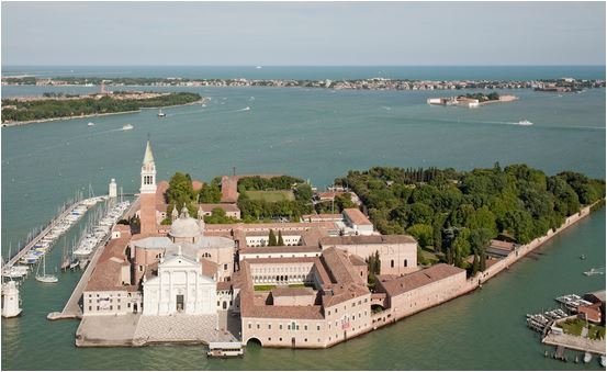 Isola di San Giorgio a Venezia.