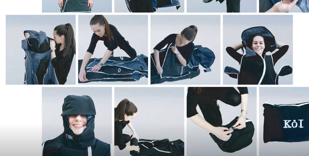 Il secondo premio è andato a Koi: design da indossare.