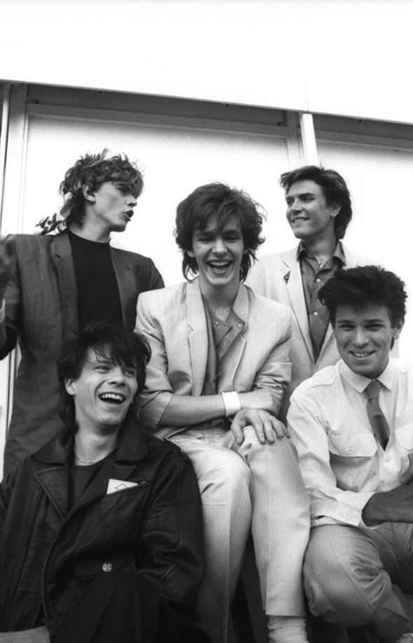 Justin Thomas ha rivelato in anteprima a The Way Magazine questo scatto del 1982 che sarà la copertina di Kings of the dark moon, il suo libro fotografico sui Duran Duran.