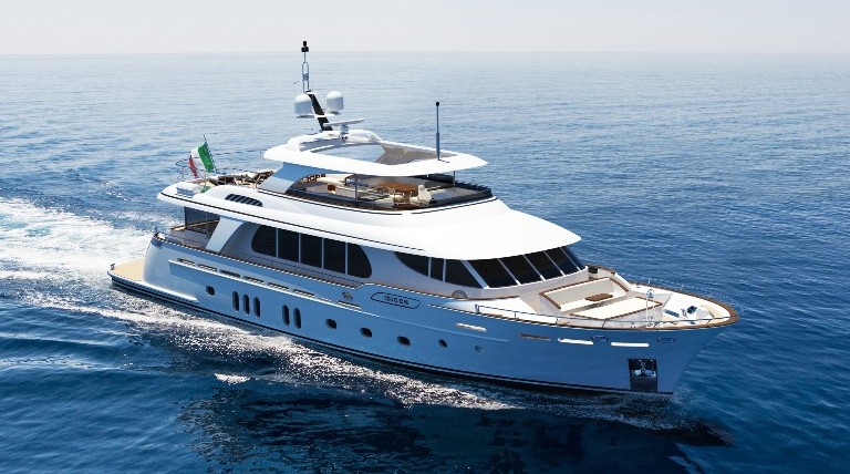 Un nuovo yacht da 31 metri classificato come Fuoriserie per CCN.