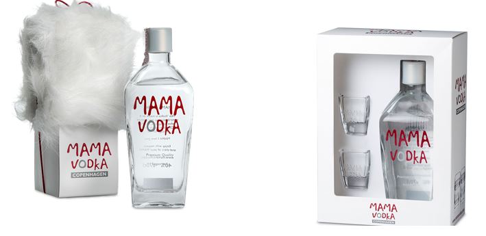 Puro cristallo e pelliccia per il pack della Mama Vodka.