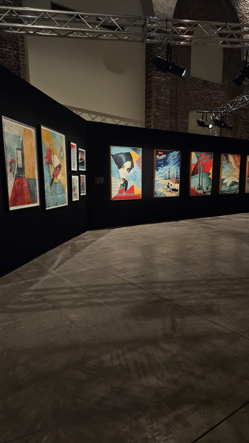 mostra obey Shepard Fairey