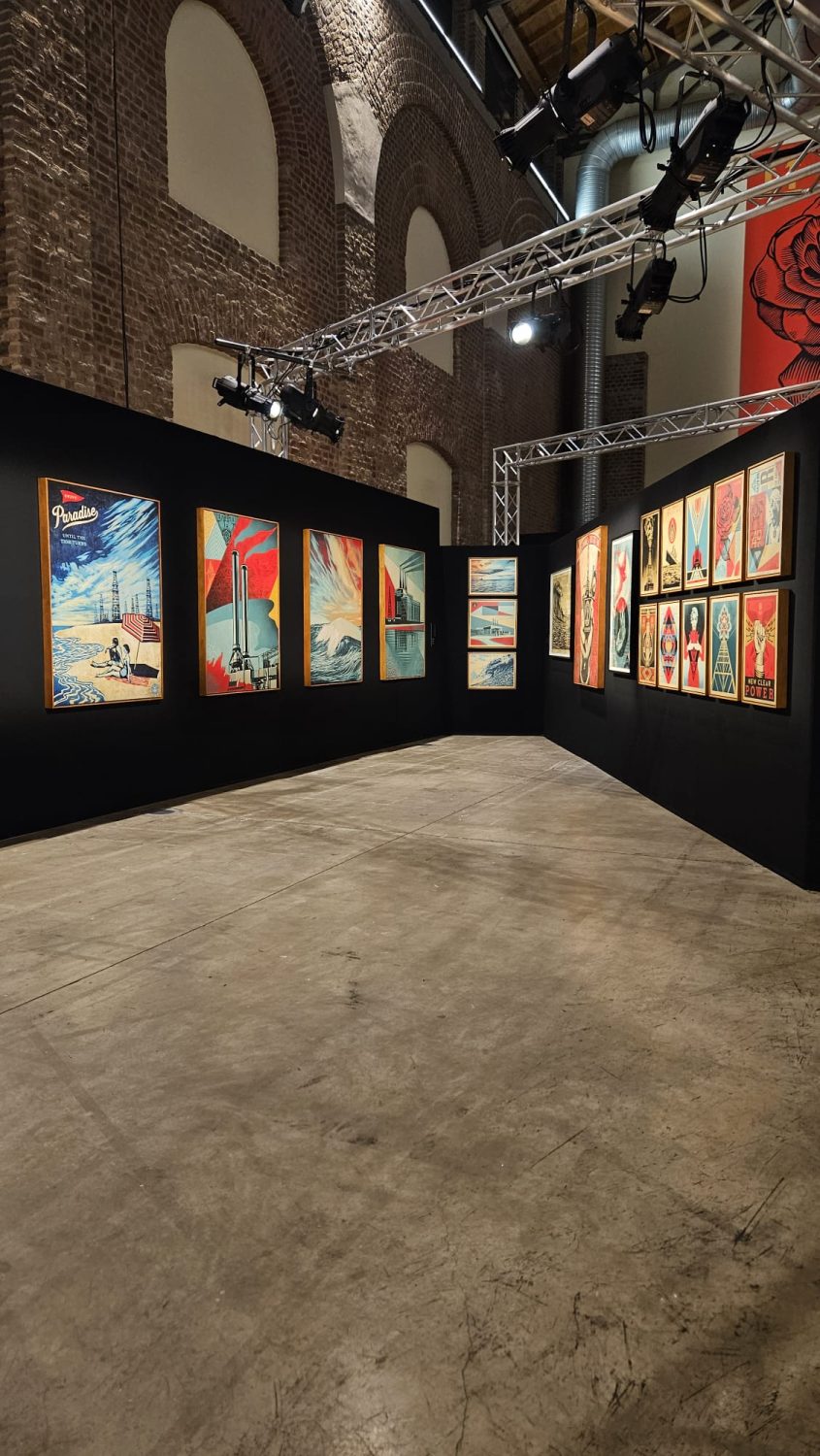 mostra obey Shepard Fairey