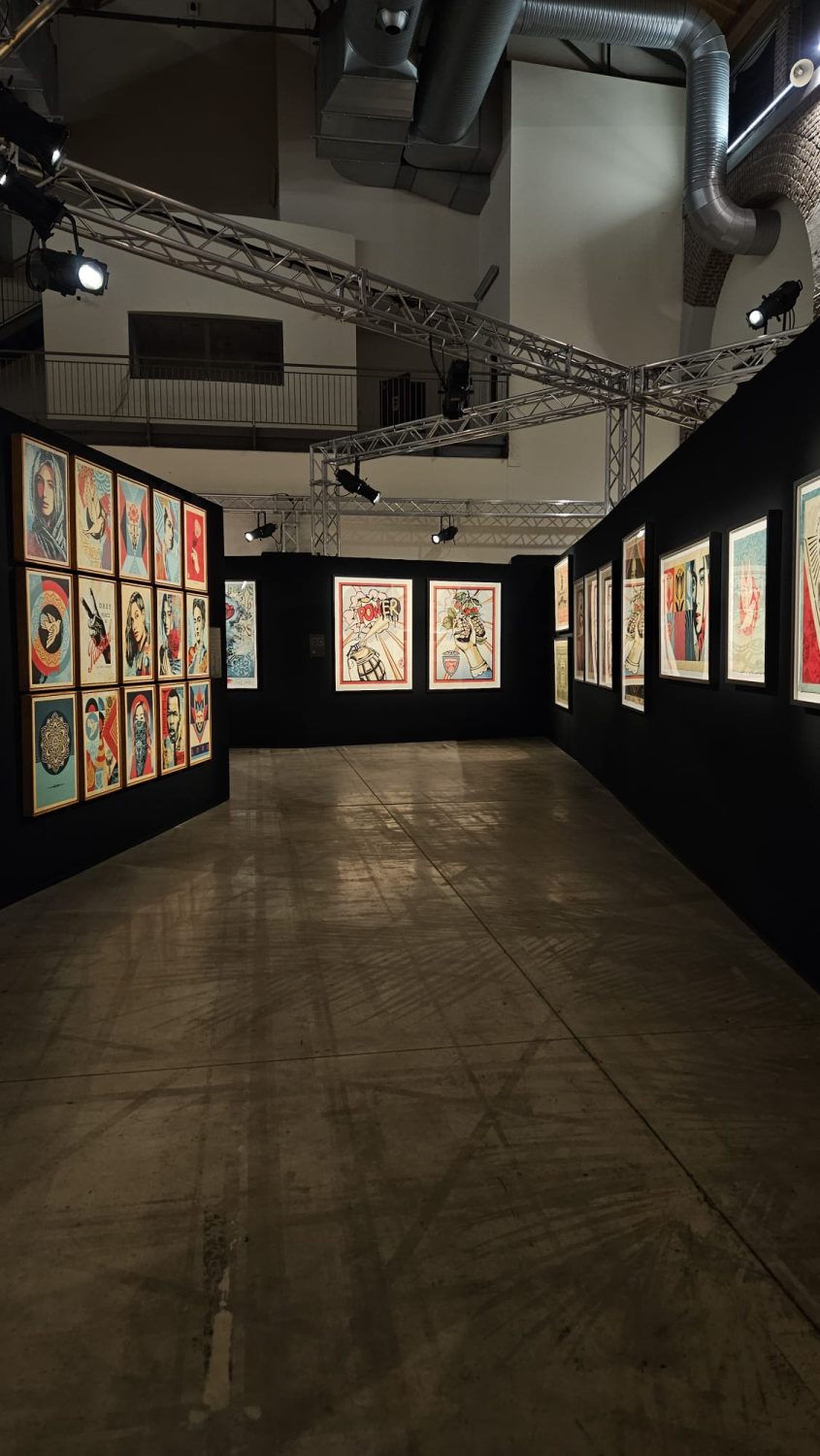 mostra obey Shepard Fairey