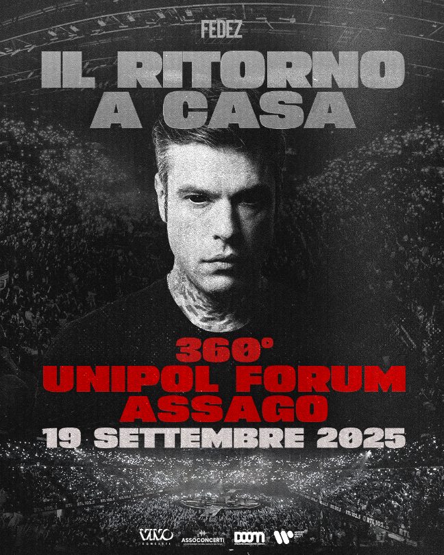 Fedez Unipol Forum Assago
