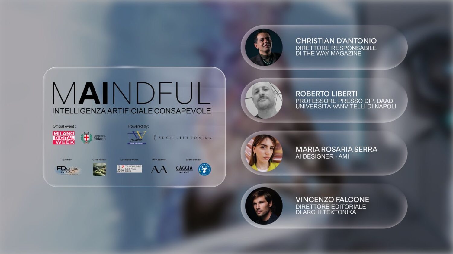 THE WAY MAGAZINE e ARCHI.TEKTONIKA alla Milano Digital Week 2025 “m(AI)ndful - Intelligenza Artificiale Consapevole”